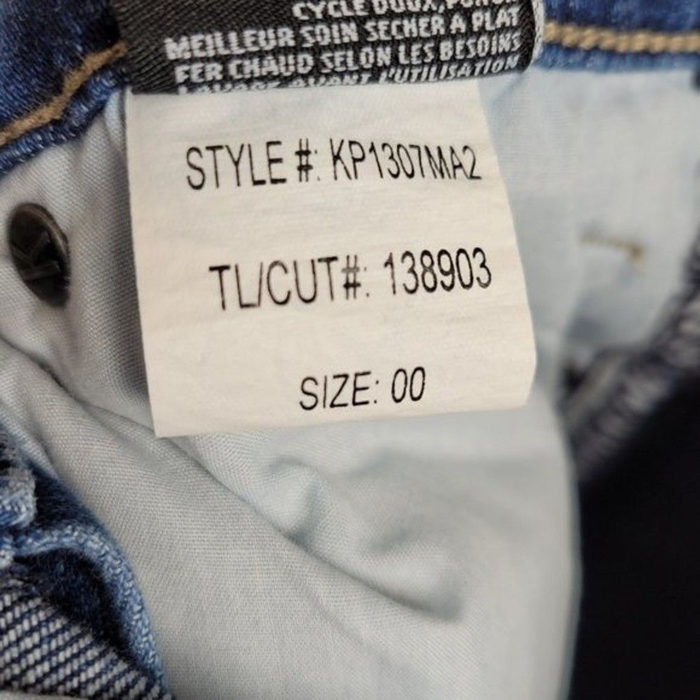 KUT From The Kloth Naomi Ankle Girlfriend Straight Leg Jeans Blue Size 00 - Picture 10 of 13